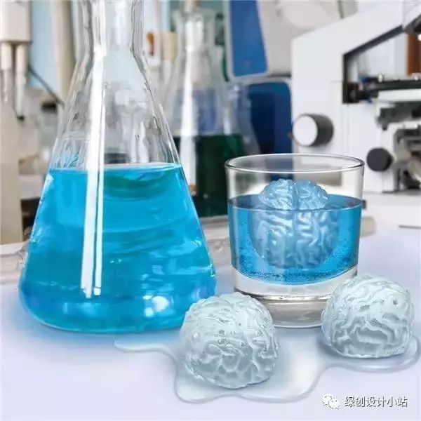 復制大腦 科幻奇趣制冰模,設計師的童趣設計