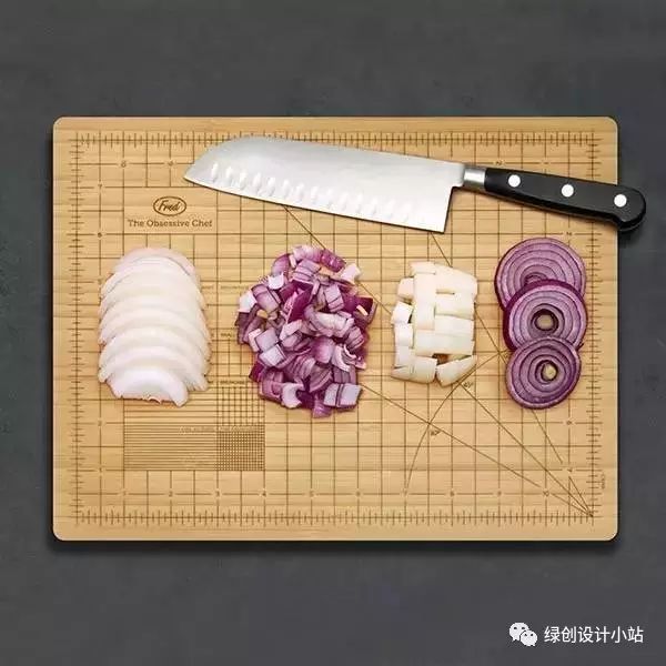 廚房竹制砧板,設計師的童趣設計
